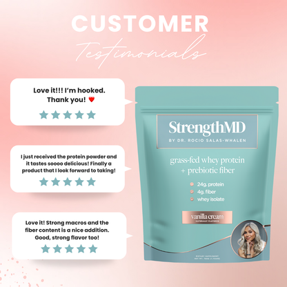 NEW Vanilla Cream Protein Powder